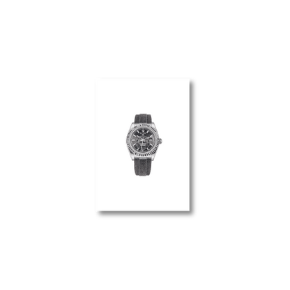 the graphiteline simple Rolex Skydweller
