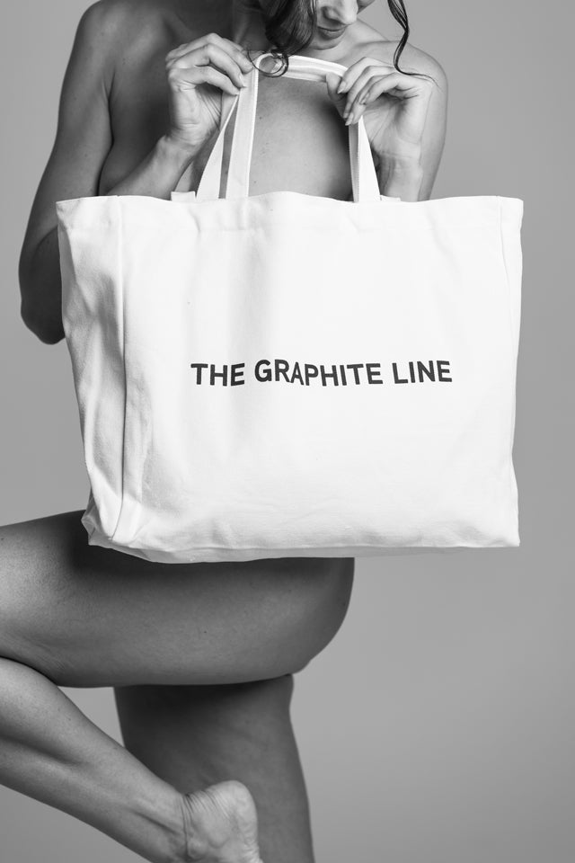 the graphiteline simple Tote Bag
