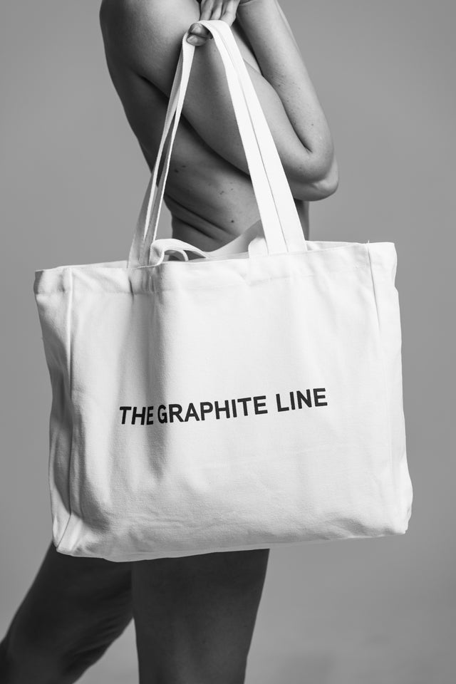 the graphiteline simple Tote Bag